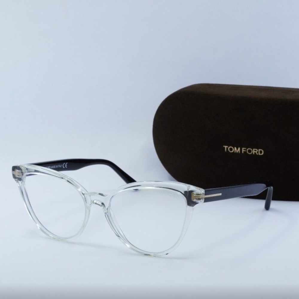 Tom Ford Clear and Black Sunglasses